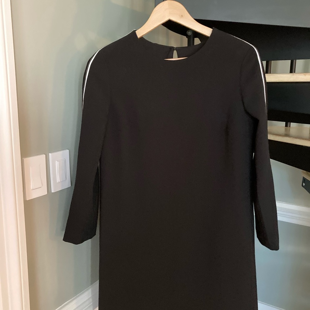 Banana Republic Black Long Sleeve Dress